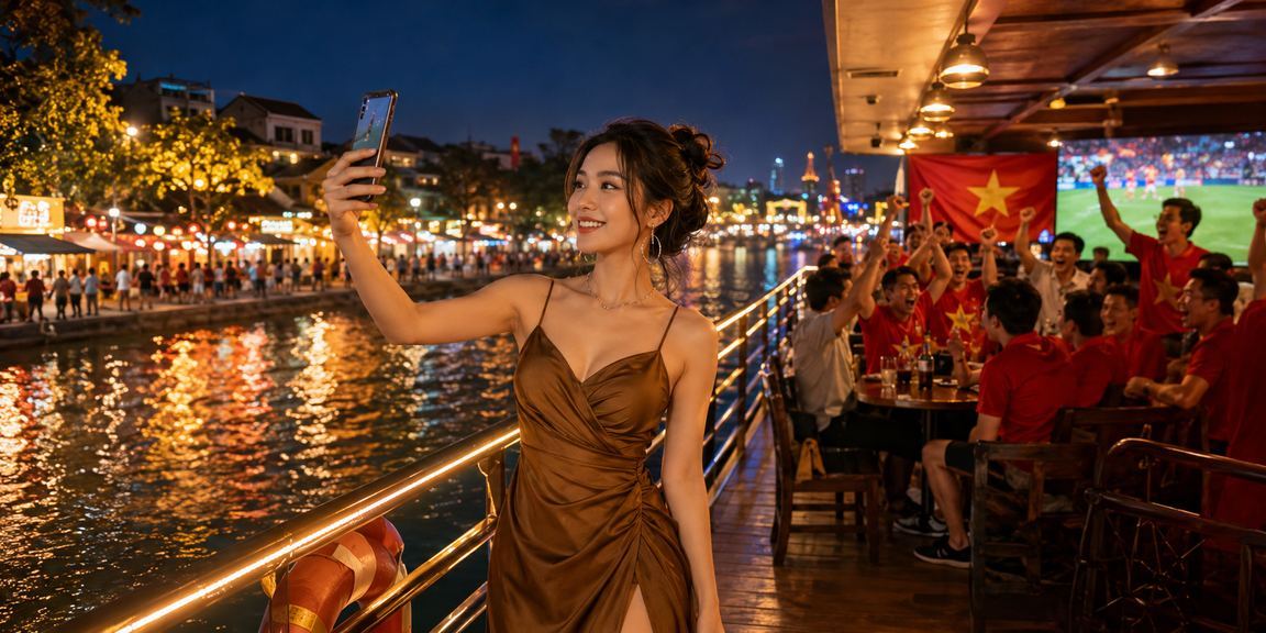 Người dùng tại Hà Nội tra cứu FAQ keo88 trên điện thoại bên ly cà phê